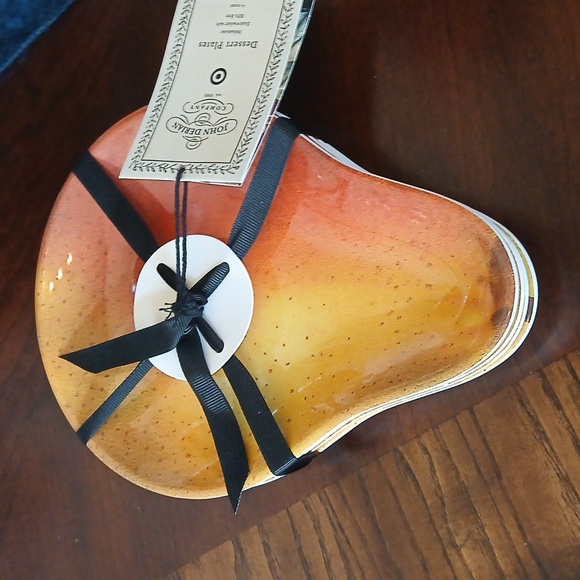 New John Derian x Target 8pc Melamine Pear Shaped Dessert Plates 9"x7" - Picture 8 of 17